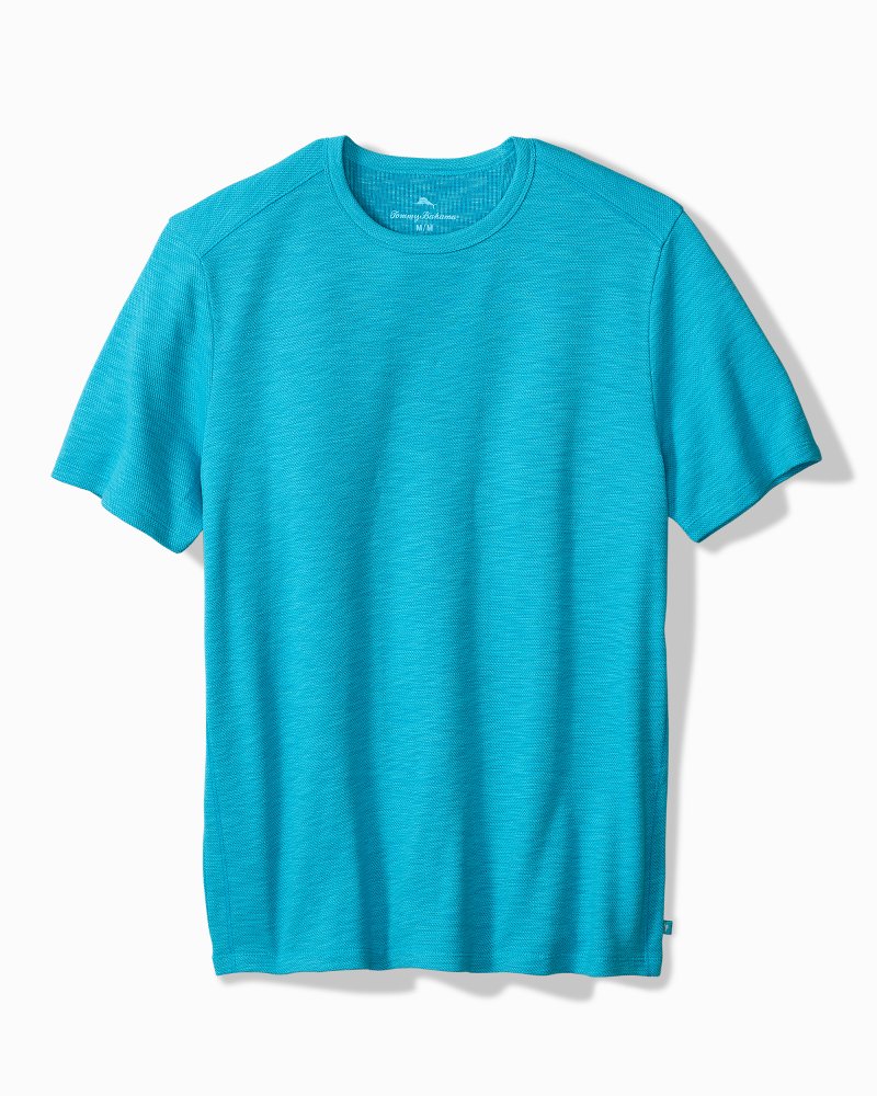 Big & Tall Sand Wave T-Shirt - Light Island Breeze