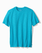 Big & Tall Sand Wave T-Shirt - Light Island Breeze