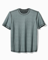 Big & Tall Wave Break Reversible Crew IslandZone T-Shirt - Onyx