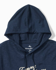 Big & Tall Shady Haven Lux Hoodie - Island Navy