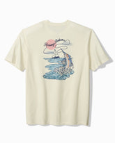 Big & Tall Reel Catch Graphic T-Shirt - Vanilla Ice