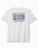 Big & Tall Claw & Order Graphic T-Shirt - White