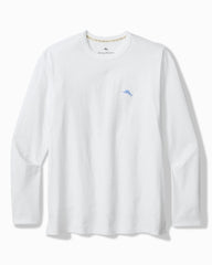 Big & Tall Paradise in a Bottle Lux Long-Sleeve T-Shirt - White