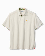 Big & Tall Wild Grove Five O'Clock IslandZone Polo - Lychee Heather