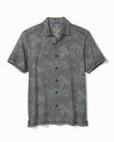 Big & Tall Costa Wave Twilight Canopy IslandZone Camp Shirt - Night Cap