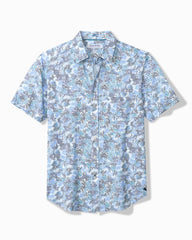 Big & Tall San Lucio Valega Stretch Knit Shirt - Coastline