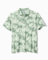 Big & Tall San Lucio Tides Bamboo Stretch Knit Polo - Oxidize Metal