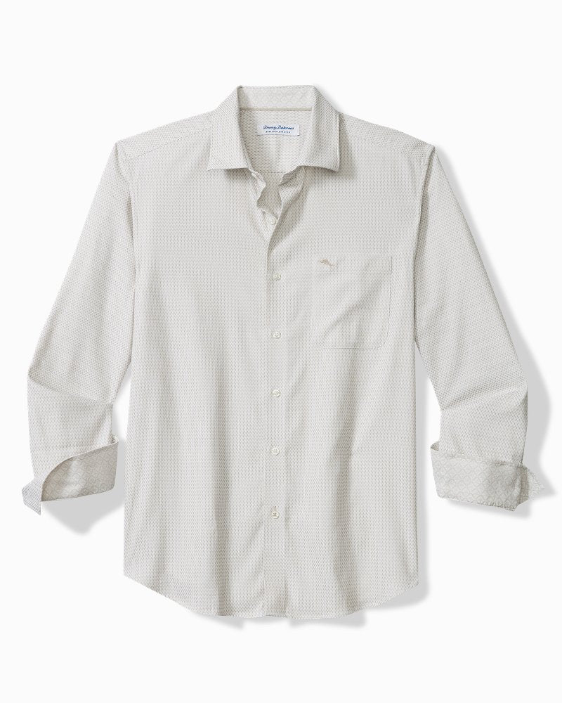 Big & Tall Sarasota Stretch Ventura Coast IslandZone Shirt - Khaki