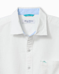 Big & Tall Nova Wave Cotton-Blend Long-Sleeve Shirt - White