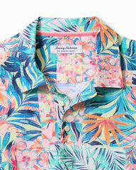 Big & Tall Bahama Coast Positano Palms IslandZone Polo - Lychee