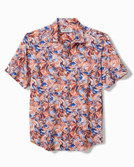 Big & Tall Bahama Coast Royal Palms IslandZone Shirt - Majorca
