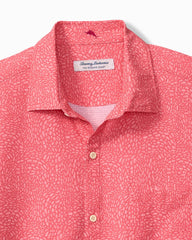 Big & Tall Bahama Coast Dot Drift IslandZone Shirt - Quartz Pink