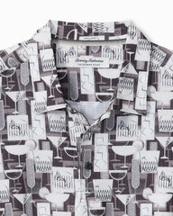 Big & Tall Bahama Coast Tropical Tonic IslandZone Polo - Dark Shade