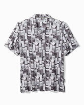 Big & Tall Bahama Coast Tropical Tonic IslandZone Polo - Dark Shade