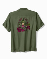 Big & Tall Sip Happens Silk Camp Shirt - Celadon