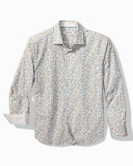 Big & Tall Sarasota Stretch Aveiro Sands IslandZone Shirt - Antique Ivy