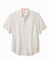 Big & Tall Nova Wave Flock It to You Cotton-Blend Shirt - White