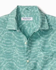 Big & Tall Bahama Coast Tidal Mist IslandZone Shirt - Aquifer