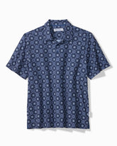 Big & Tall Bahama Coast Barcelo Tiles IslandZone Polo - Eclipse