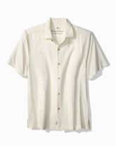 Big & Tall Kona Luxe Border Silk Camp Shirt - Continental