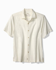 Big & Tall Kona Luxe Border Silk Camp Shirt - Continental