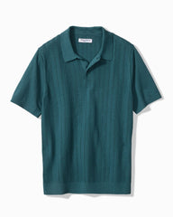 Big & Tall Coolside Sun Bliss IslandZone Polo - Malachite