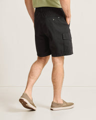 Big & Tall Bahama Survivor E-Waist Cargo Shorts - Black
