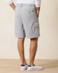 Big & Tall Bahama Survivor E-Waist Cargo Shorts - Dark Gravel