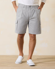 Big & Tall Bahama Survivor E-Waist Cargo Shorts - Dark Gravel