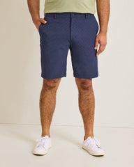 Big & Tall Chip Shot IslandZone Shorts - Ocean Deep