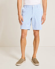 Big & Tall Nova Wave Sand Stripe Shorts - Palace Blue