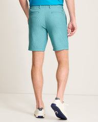 Big & Tall Barbados Pro Vista Check IslandZone Shorts - Seven Seas
