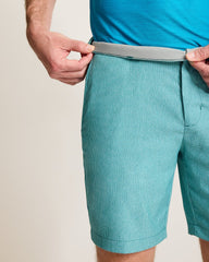 Big & Tall Barbados Pro Vista Check IslandZone Shorts - Seven Seas
