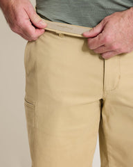 Big & Tall Boracay Island Chino Cargo Shorts - Stone Khaki