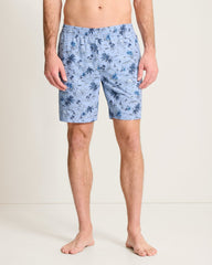 Big & Tall Huntington Beach Views E-Waist Hybrid Shorts - Evertide
