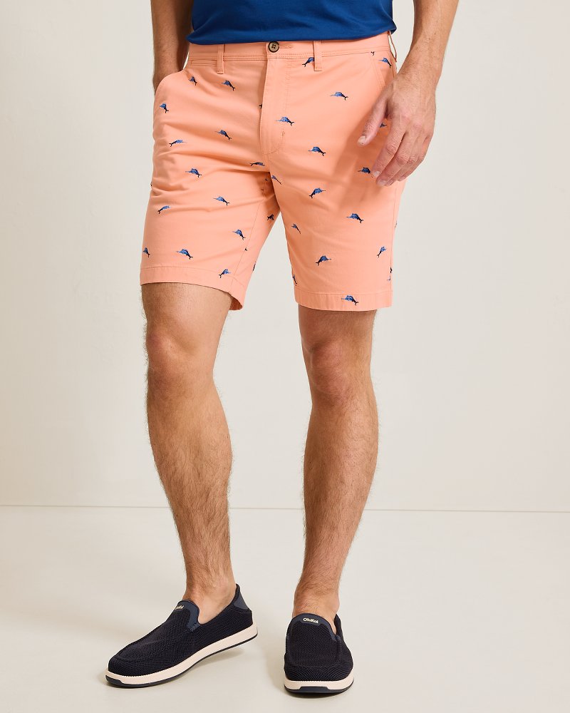 Big & Tall Boracay Marlin Cove Shorts - Dusty Coral