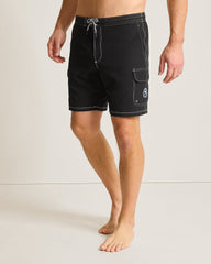 Big & Tall Baja Bay Boardshorts - Black
