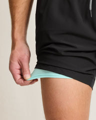Big & Tall Naples Valley Swim Trunks - Black