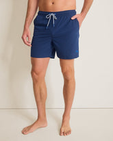 Big & Tall Naples Valley Swim Trunks - Island Navy