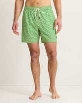 Big & Tall Naples Teeny Martini Swim Trunks - Tequila