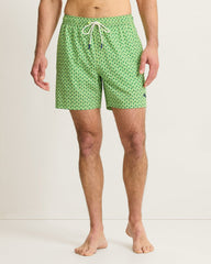 Big & Tall Naples Teeny Martini Swim Trunks - Tequila
