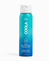 Travel-Sized Fragrance-Free SPF 50 Body Sunscreen Spray by COOLA - Multicolor