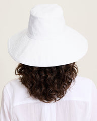Livvy Packable Sun Hat - White