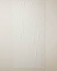 Modal Silk Crinkle Wrap - Cream