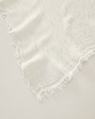 Modal Silk Crinkle Wrap - Cream