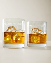 Marlin Bar Old Fashioned 10-oz. Glasses—Set of 2 - Clear