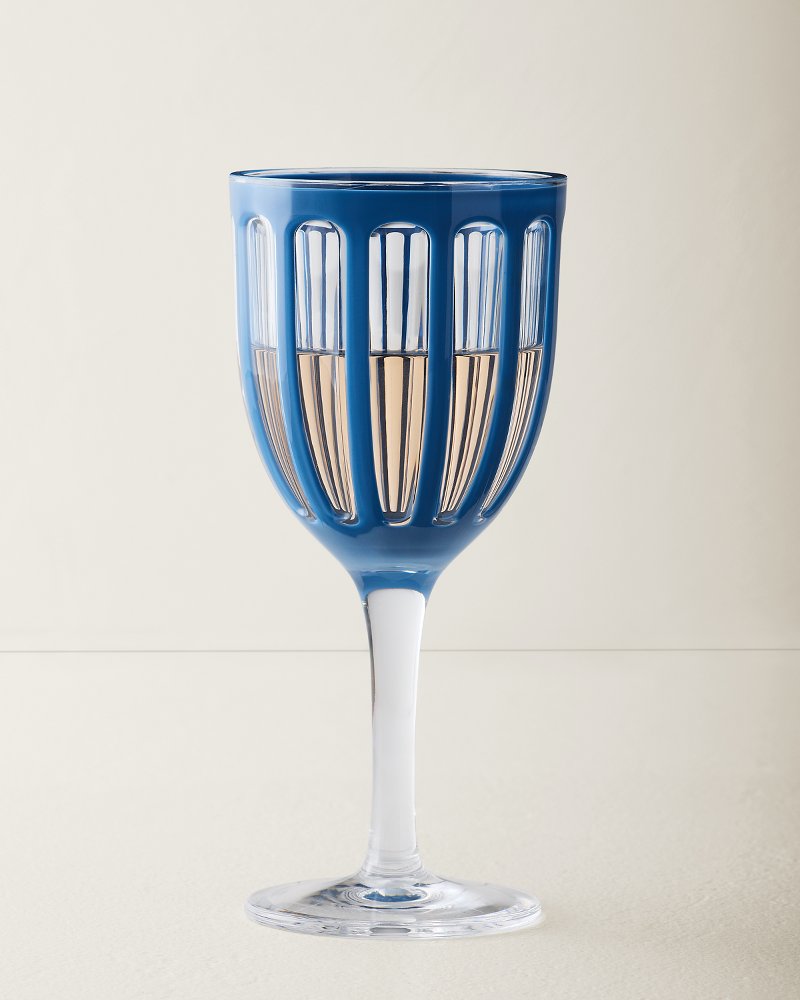 Villa 12-oz. Acrylic Wine Glass - Blue