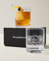 Marlin Bar Double Old-Fashioned 15-oz. Glasses - Set of 2 - Clear