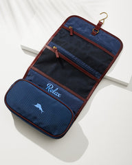 Tommy Bahama Nylon Hanging Dopp Kit - Dark Navy