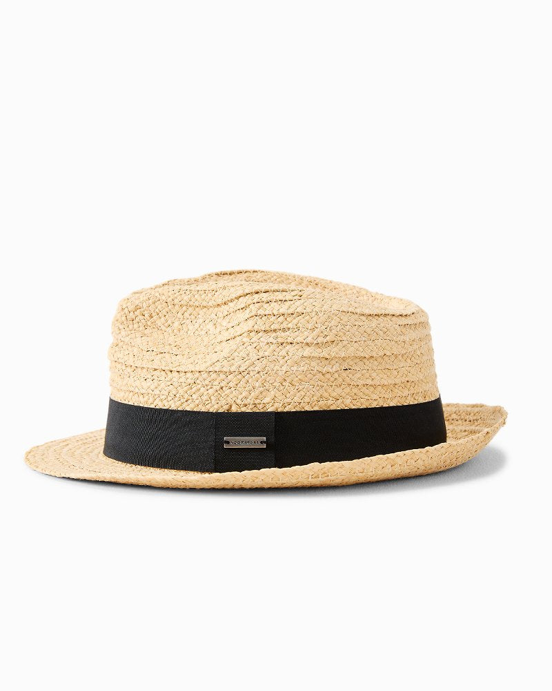 Men's Fedora Palm Springs Raffia Hat - Natural